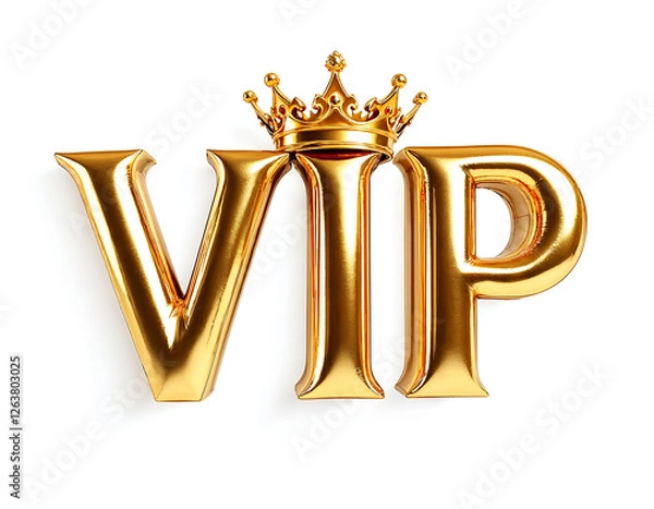 Fototapeta Gold VIP Crown