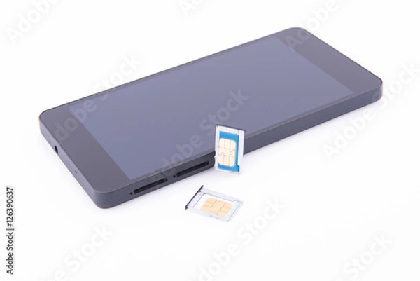 Obraz Smarphone with dual sim
