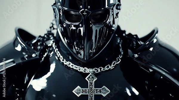 Obraz Dark Knight in futuristic armor