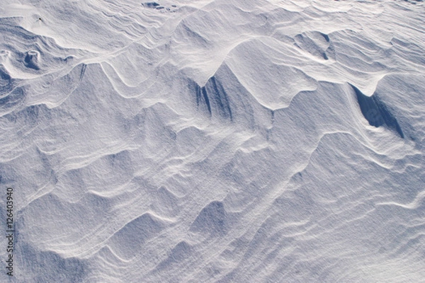 Fototapeta Dryf śniegu