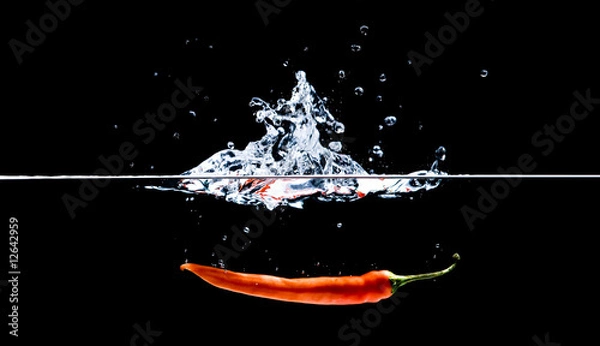 Fototapeta diving chili