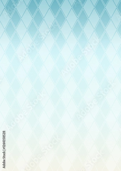 Obraz Soft Blue Diamond Pattern Background
