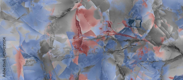 Fototapeta blue marble texture with high resolution