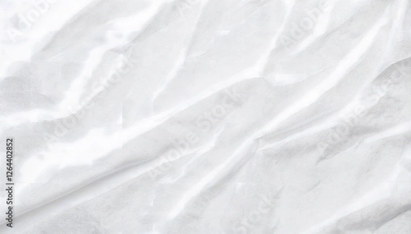 Obraz くしゃくしゃの白い紙