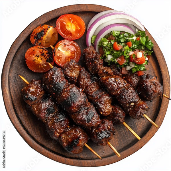 Obraz Spicy Beef Suya