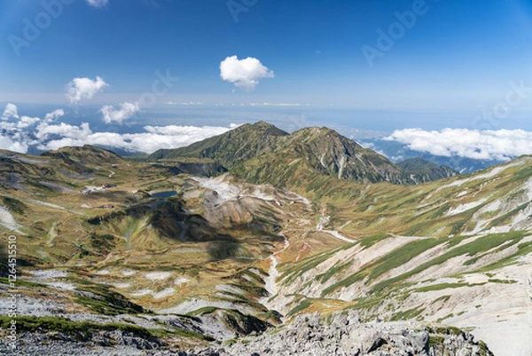 Fototapeta 立山からの眺め