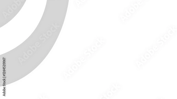 Fototapeta High-resolution abstract background image showcasing a minimalist design with geometric shapes in contrasting shades of gray and white, creating a clean and modern aesthetic, render.