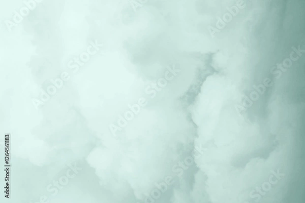 Fototapeta Light Teal Noise and Static Abstract Background for Modern Designs