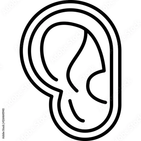 Obraz Ear Icon