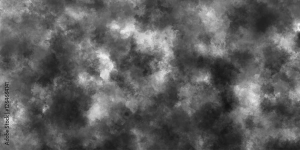 Fototapeta Dark Cloudy Smoke Texture High-Resolution Grunge Fog Background Abstract Misty Overlay for Photoshop, Digital Art, Horror Designs, and Cinematic Effects