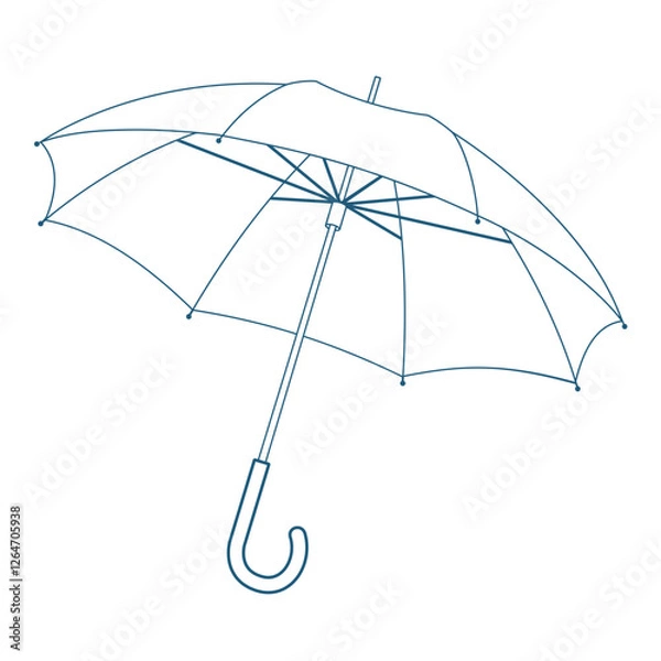 Obraz umbrella coloring pages