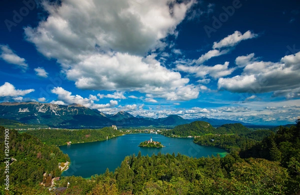 Fototapeta Lake Bled, Slovenia