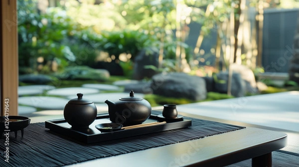 Obraz teapot and cup