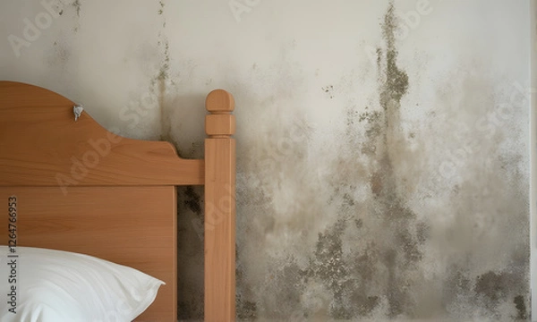 Obraz Mold Growth on Interior Wall