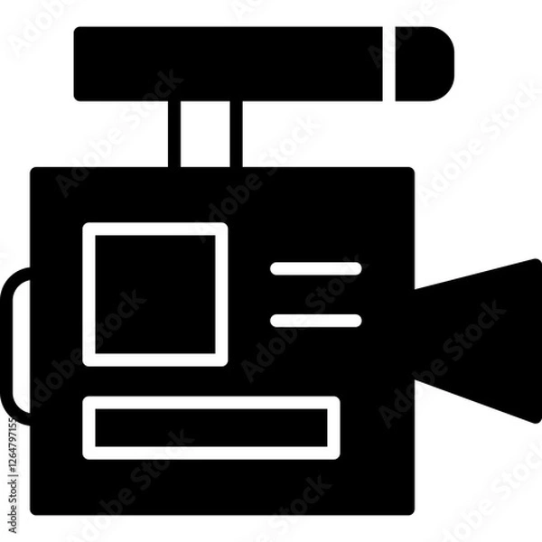 Fototapeta Video Camera Icon