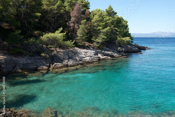 Fototapeta island in the sea