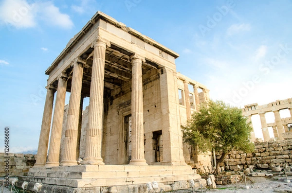 Obraz The Arrephorion temple locate in Acropolis,Athens,Greece
