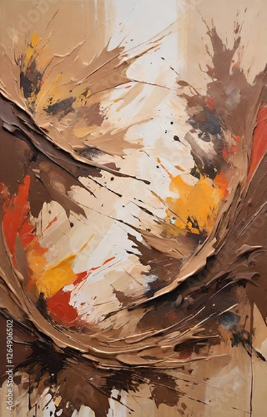 Obraz autumn leaves background