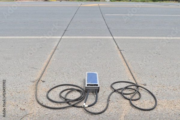 Fototapeta Traffic Survey.