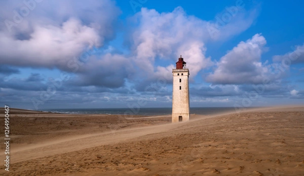 Obraz Lighthouse Rubjerg Knude north Denmark