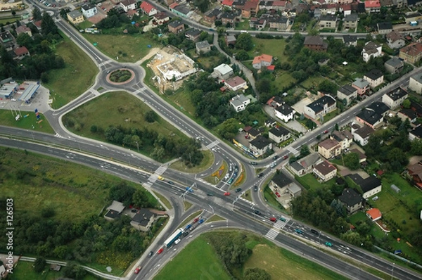 Obraz aerial junction