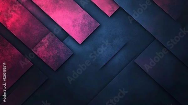 Obraz sleek and minimalistic dark abstract background with subtle texture and intersecting lines perfect for modern design projects and elegant themes. 