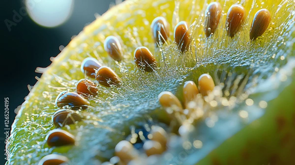 Obraz macro of a flower of a sunflower