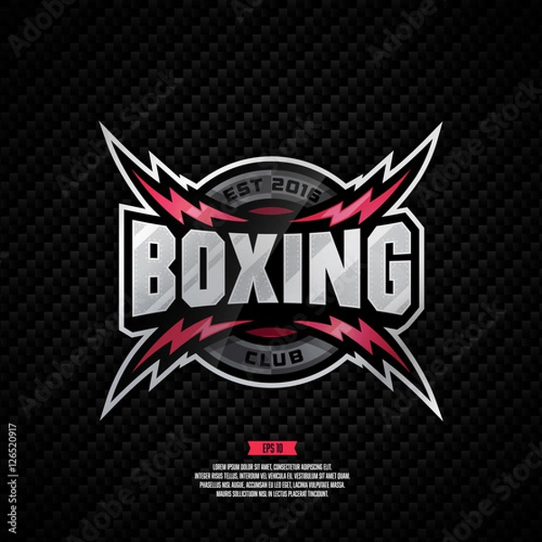 Obraz Boxing club.