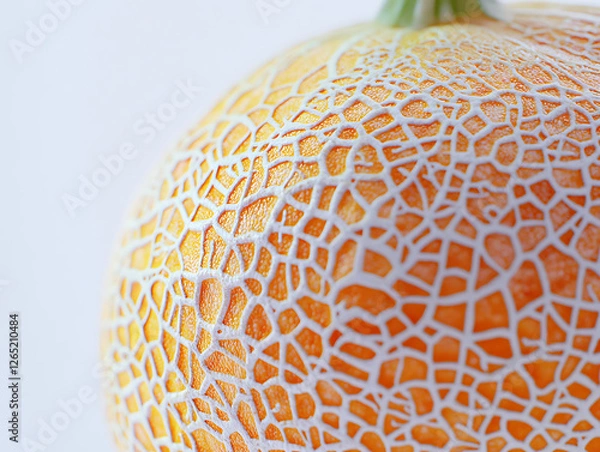 Obraz melon on white background