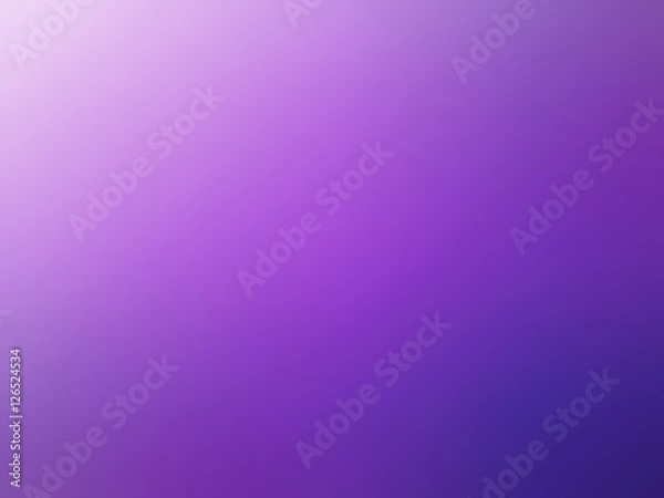 Fototapeta Abstract gradient purple white colored blurred background