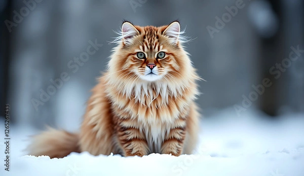 Obraz siberian cat 