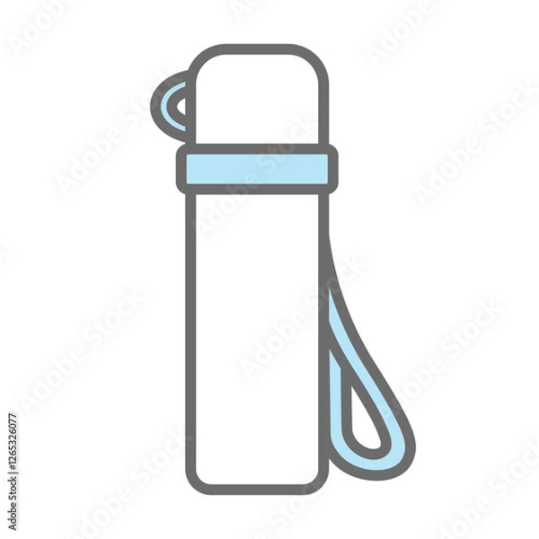 Obraz Thermos icon vector design template