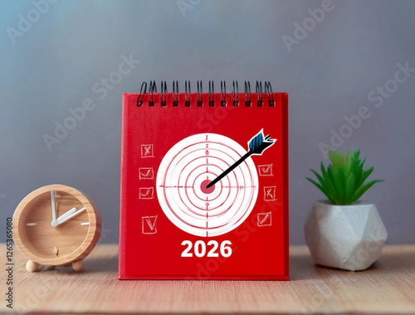 Obraz Happy New Year 2026 Goals and Business Success