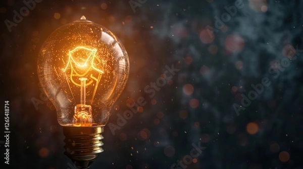 Fototapeta When Innovation Meets Intelligence.