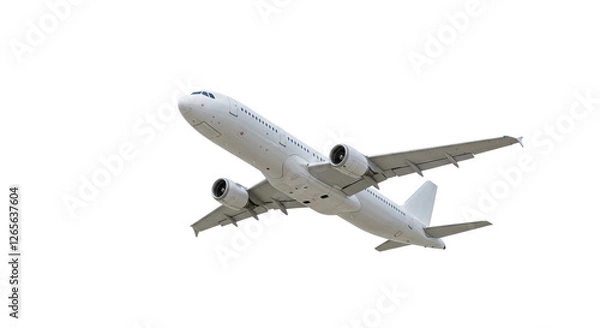 Obraz airplane isolated on white