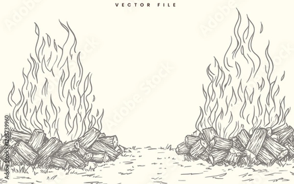 Obraz Modern Vector Illustration Artwork