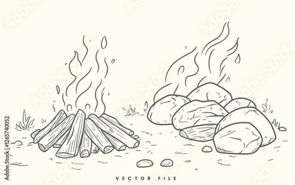 Obraz Modern Vector Illustration Artwork