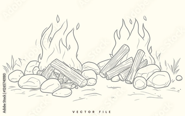 Obraz Modern Vector Illustration Artwork