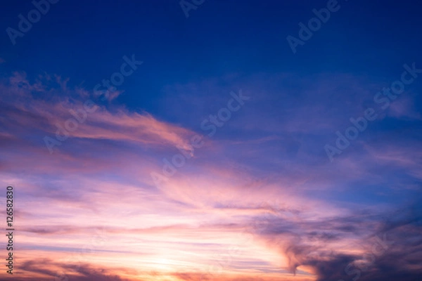 Obraz sky with copy space