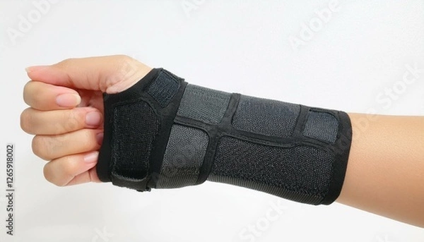 Obraz 손목 보호대를 착용한 손