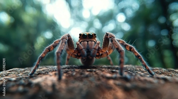 Fototapeta This mouthwatering image features a bowl of ice cream topped with fresh, frozen berries, creating an enticing visual for dessert lovers and summer treats.