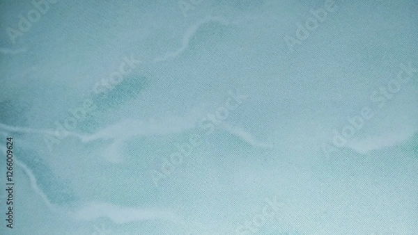 Fototapeta Digitally generated image: Abstract light blue background with smooth white stripes. Soft and beautiful texture with little movement. Ideal for backgrounds, textures or design elements.