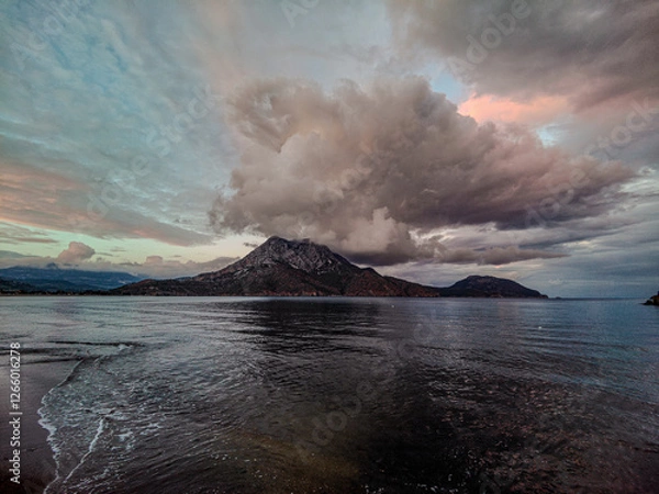 Obraz Cloudy Mountain