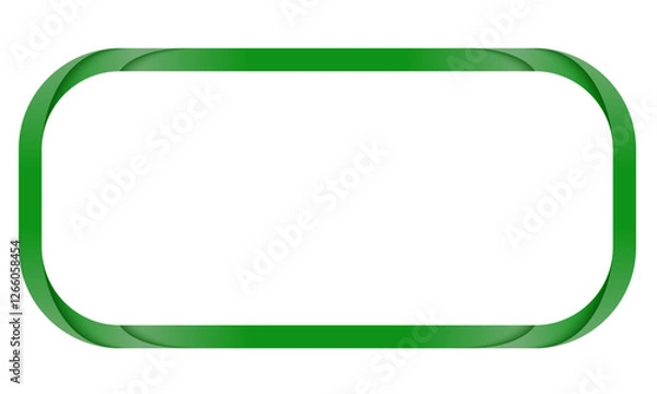 Fototapeta Green text frame with place for your text