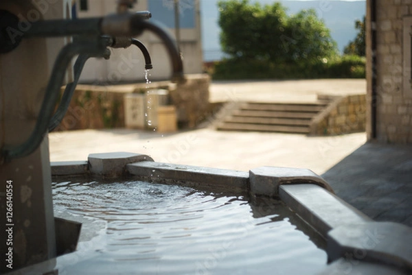 Obraz old water mill