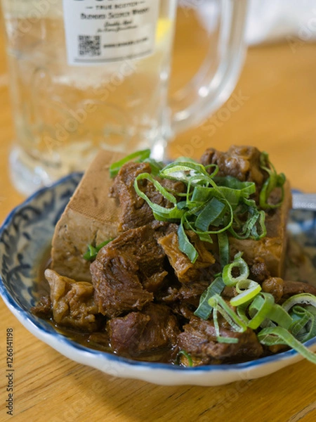 Obraz 居酒屋の肉豆腐