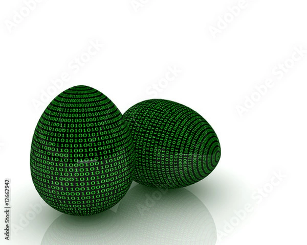 Obraz Binary eggs