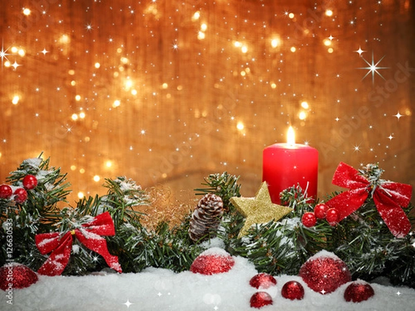 Fototapeta Advent Candle 