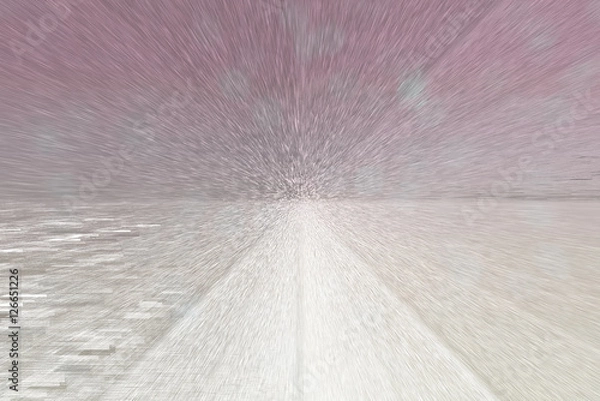 Obraz Abstract art road on the way