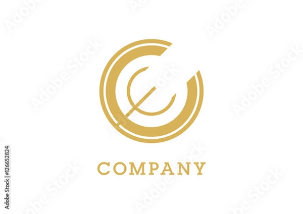 Fototapeta Logotype Template - CMYK, A4, 297 x 210 mm